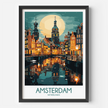 Amsterdam Souvenir Poster Print