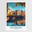 Amsterdam Travel Memory Gift
