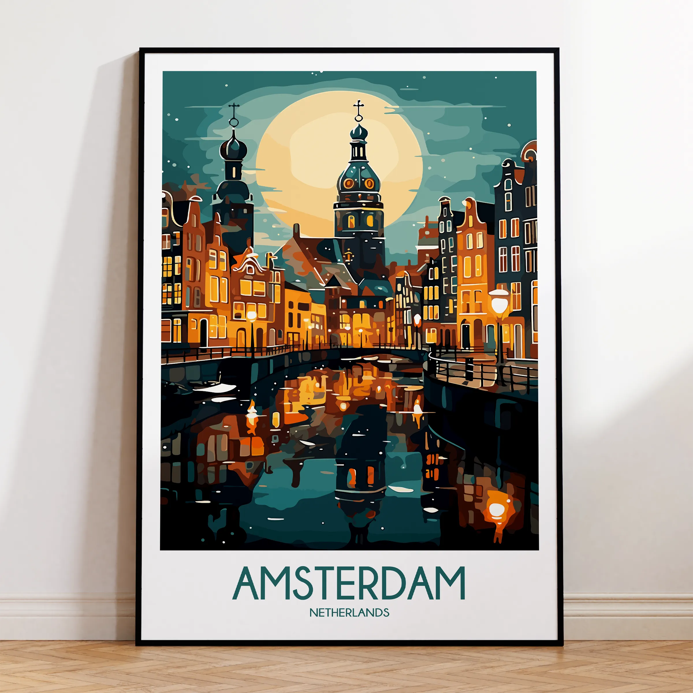 Amsterdam Travel Memory Gift