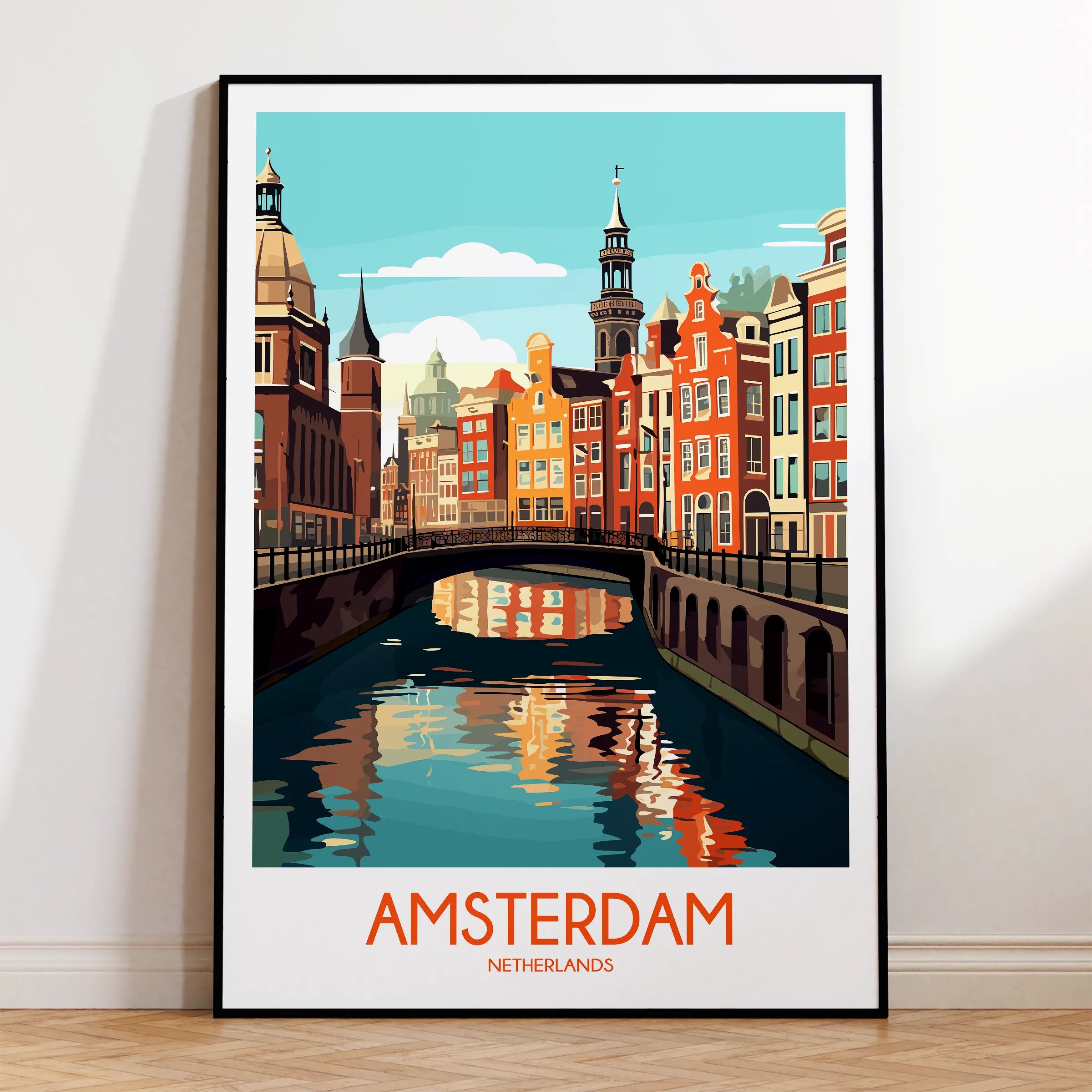 Amsterdam Travel Memory Gift
