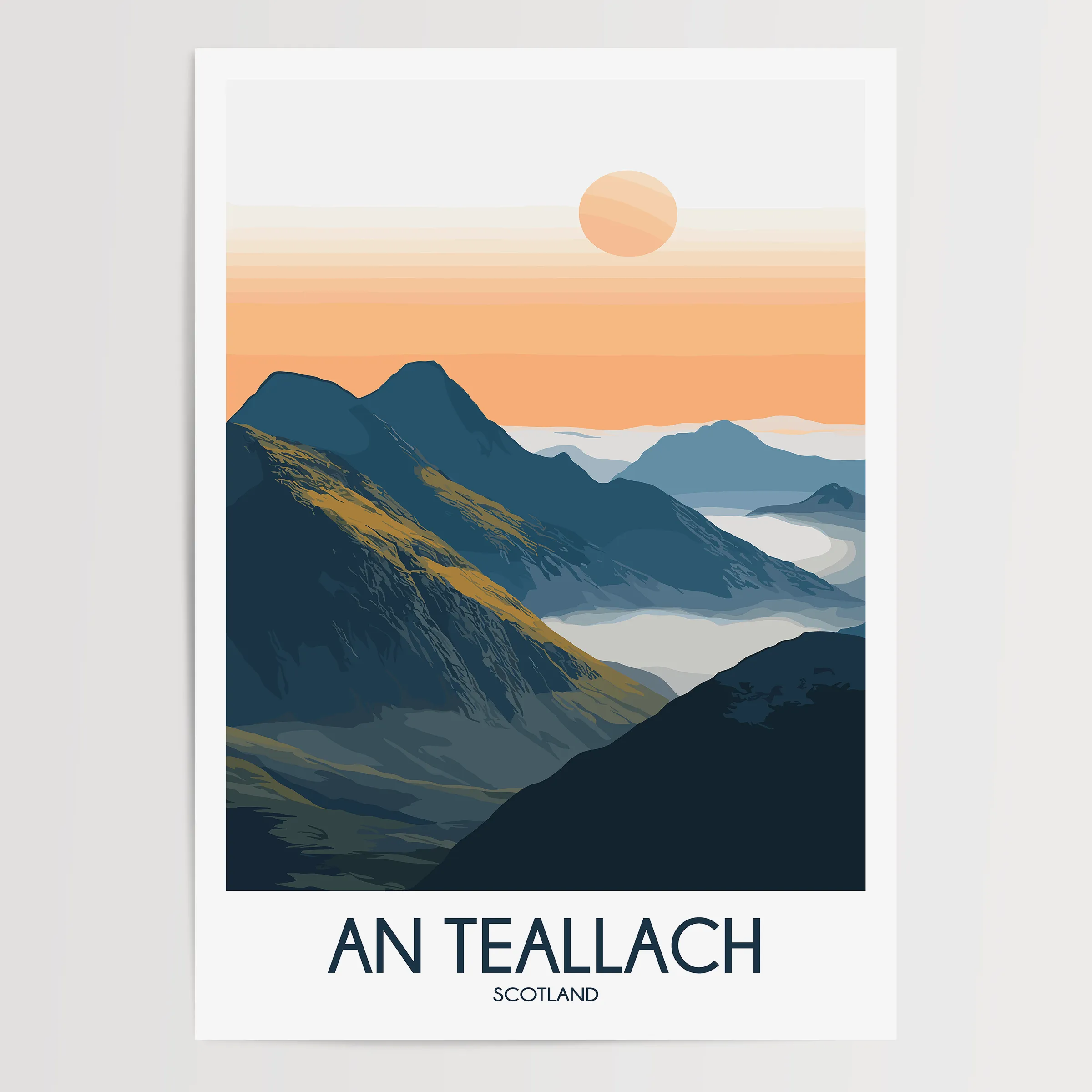An Teallach Scenic Landscape Art