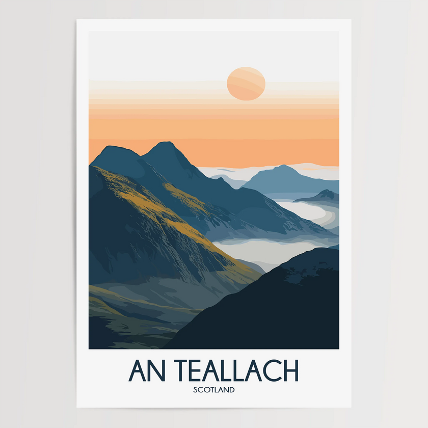 An Teallach Scenic Landscape Art