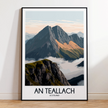 An Teallach Souvenir Poster Print