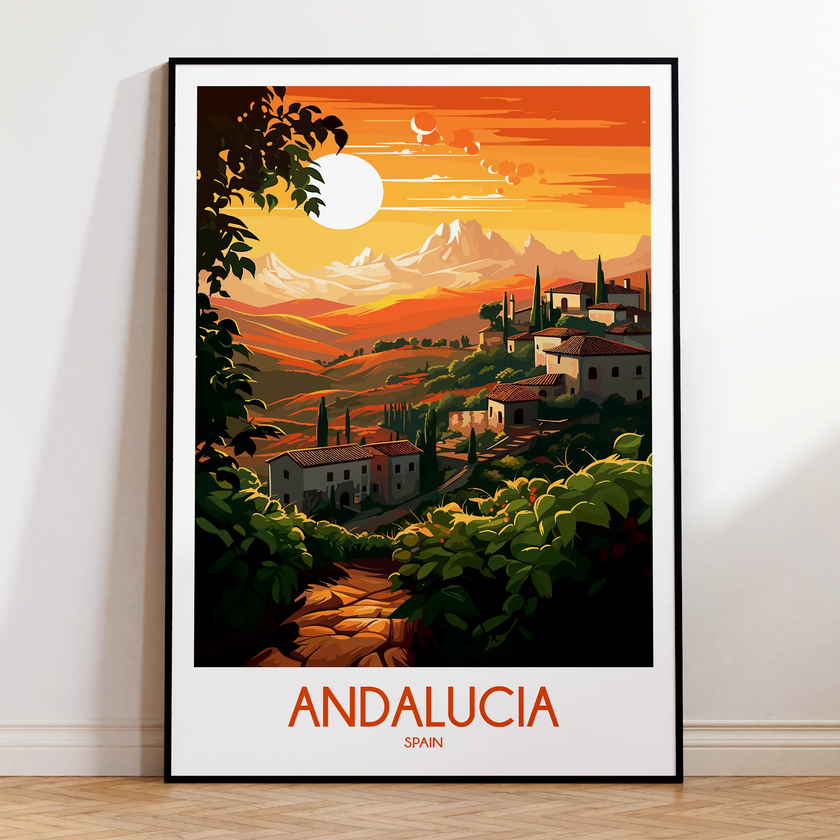 Andalucia Minimalist Wall Art