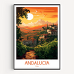 Andalucia Scenic Landscape Art