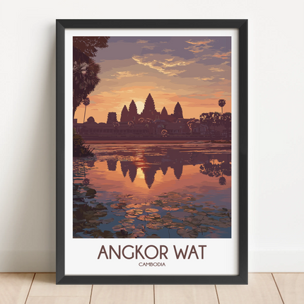 Angkor Wat Home Office Decor