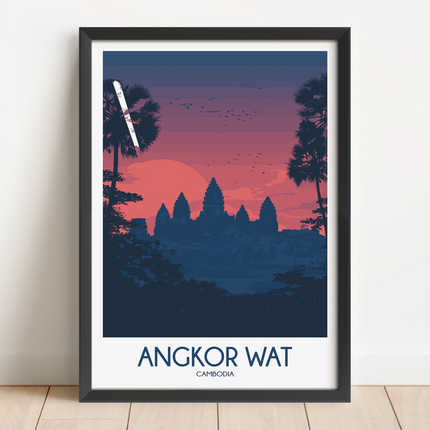 Angkor Wat Home Office Decor