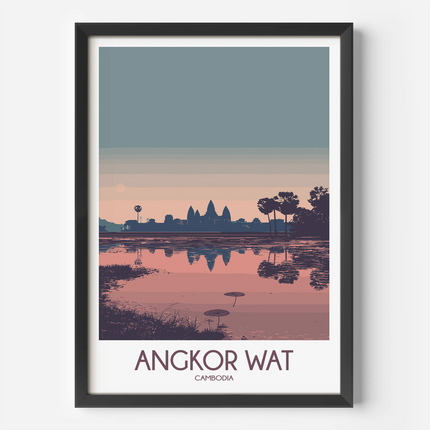 Angkor Wat Home Office Decor