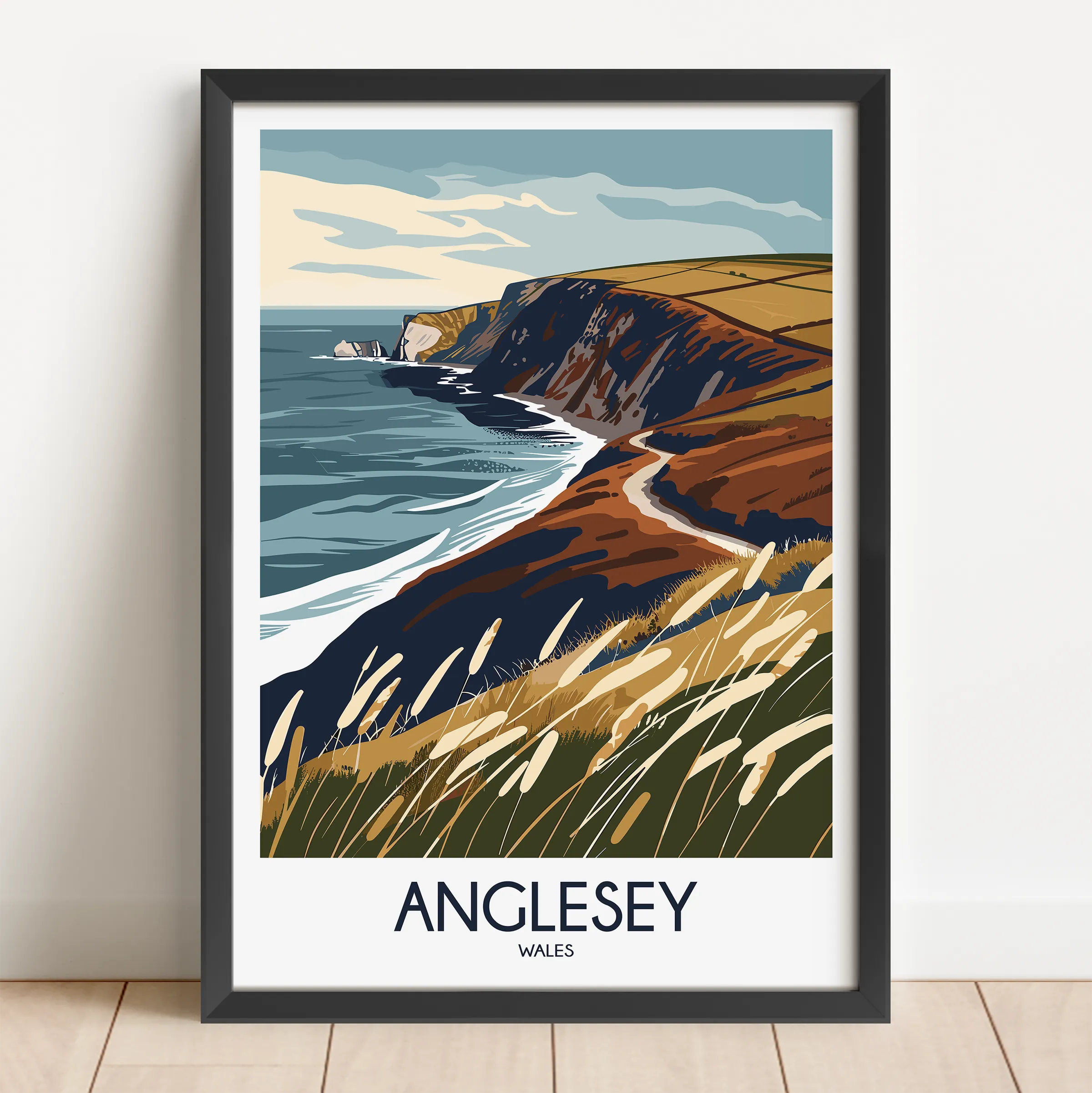 Anglesey Destination Art Gift