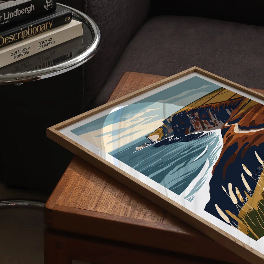 Anglesey Souvenir Poster Print