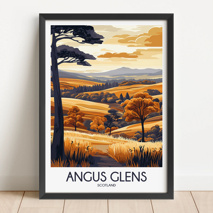 Angus Glens Destination Art Gift