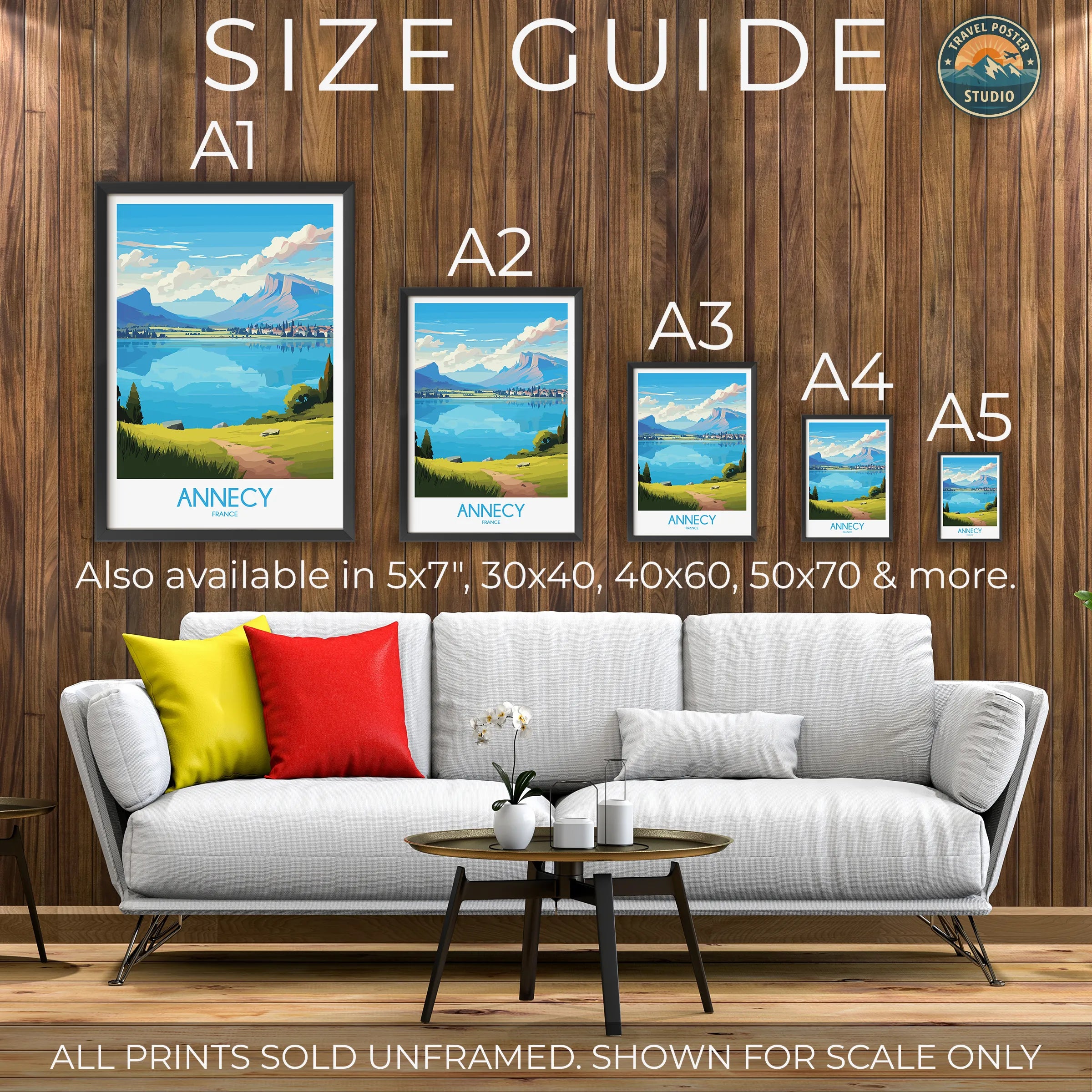 Annecy Destination Art Gift