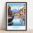 Annecy Destination Art Gift