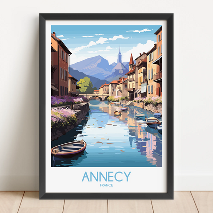 Annecy Destination Art Gift
