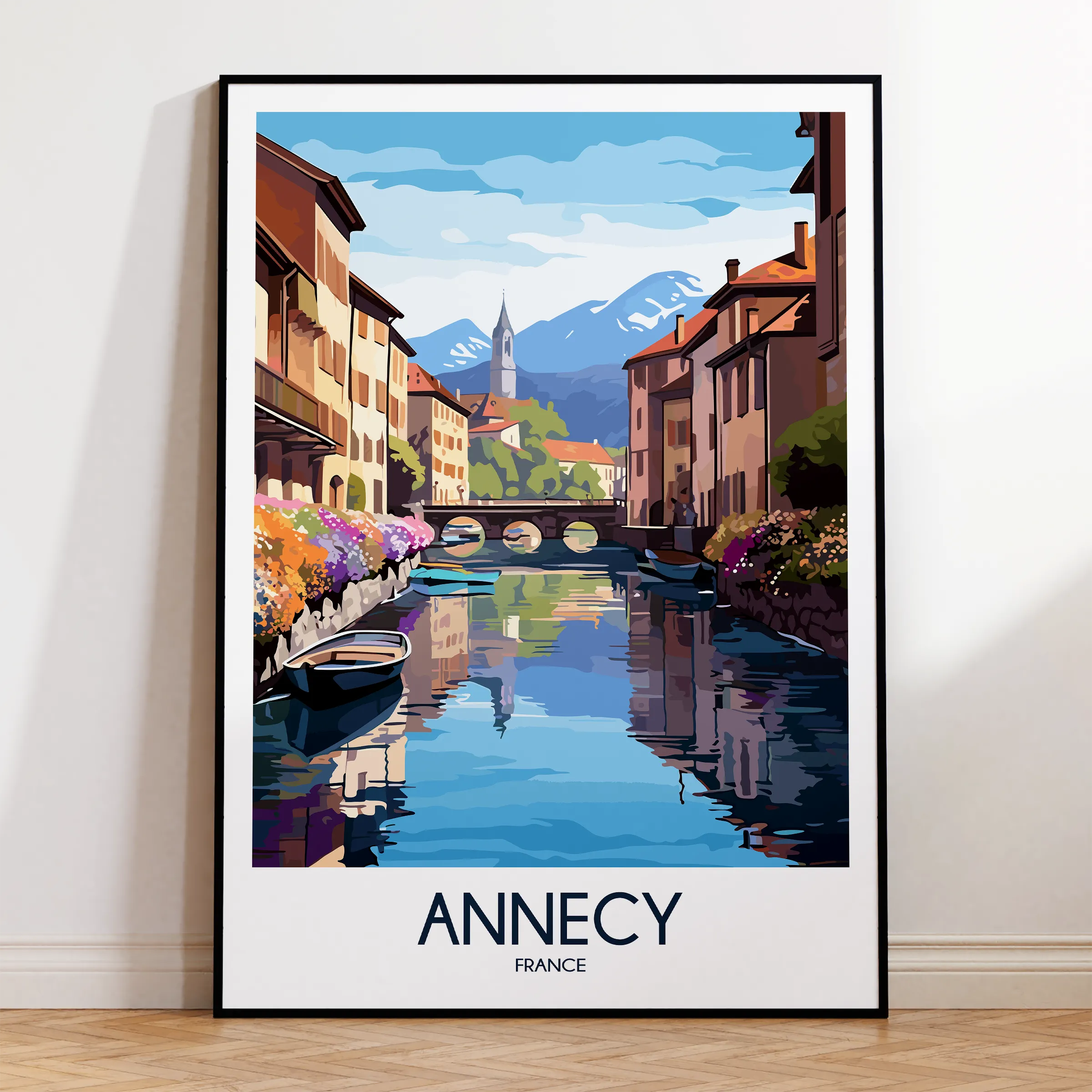 Annecy Destination Art Gift