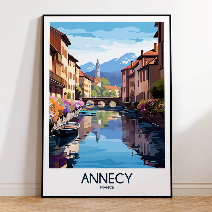 Annecy Destination Art Gift