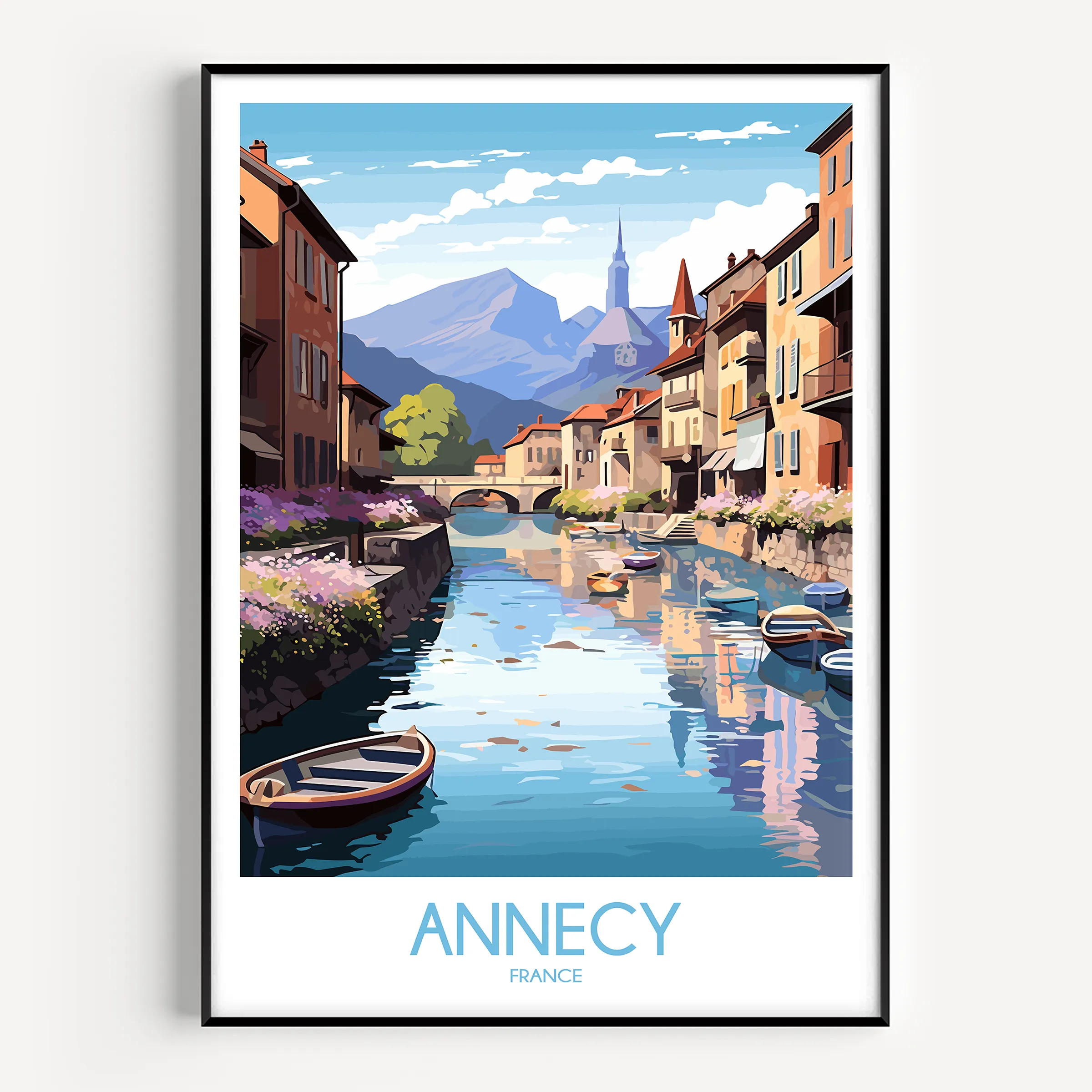 Annecy Minimalist Wall Art