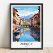 Annecy Scenic Landscape Art
