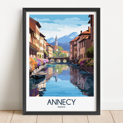Annecy Scenic Landscape Art