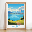 Annecy Souvenir Poster Print