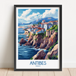 Antibes Scenic Landscape Art