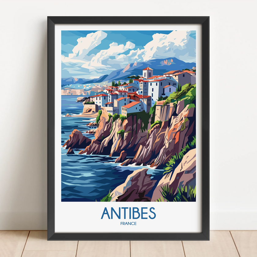 Antibes Scenic Landscape Art