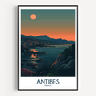 Antibes Scenic Landscape Art