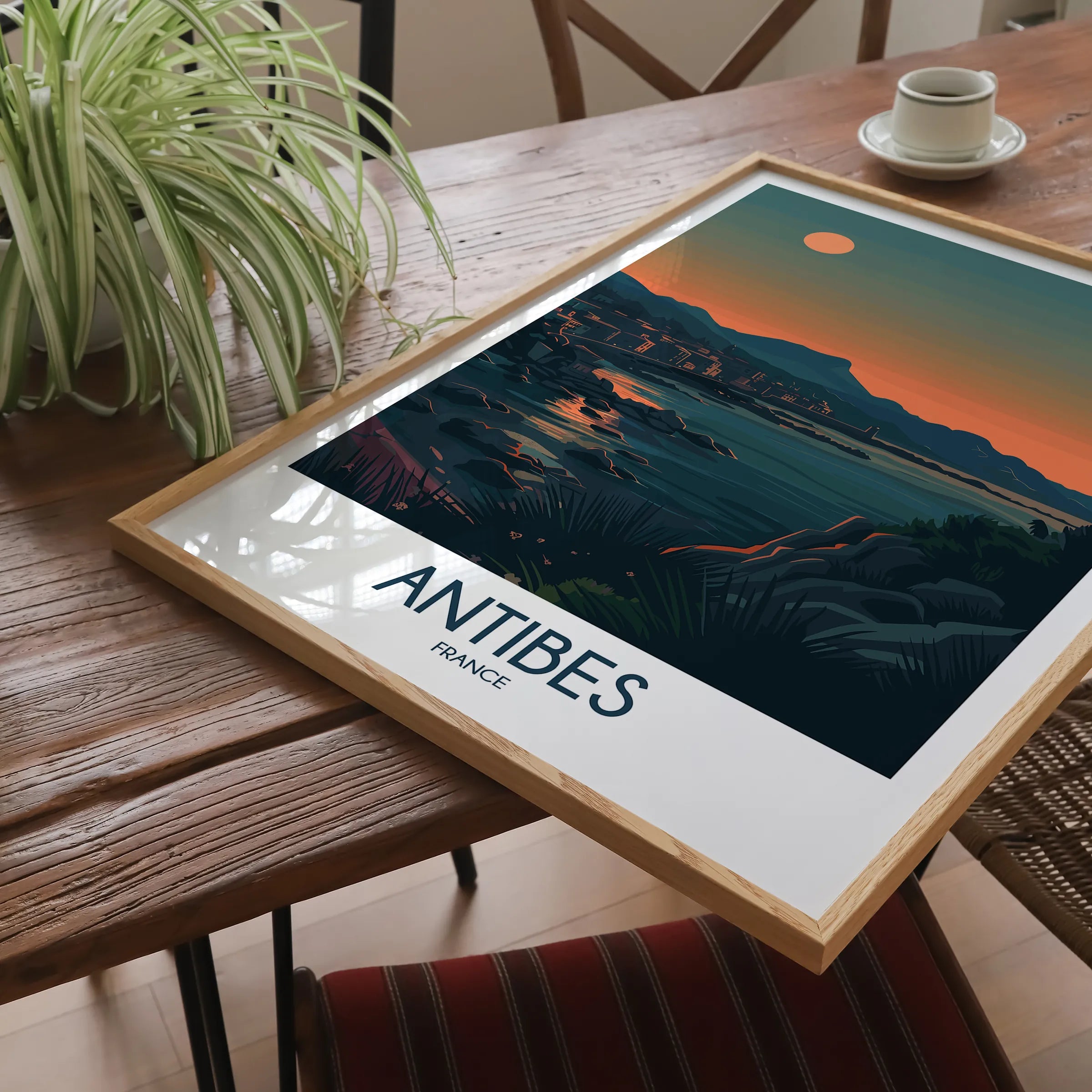Antibes Souvenir Poster Print