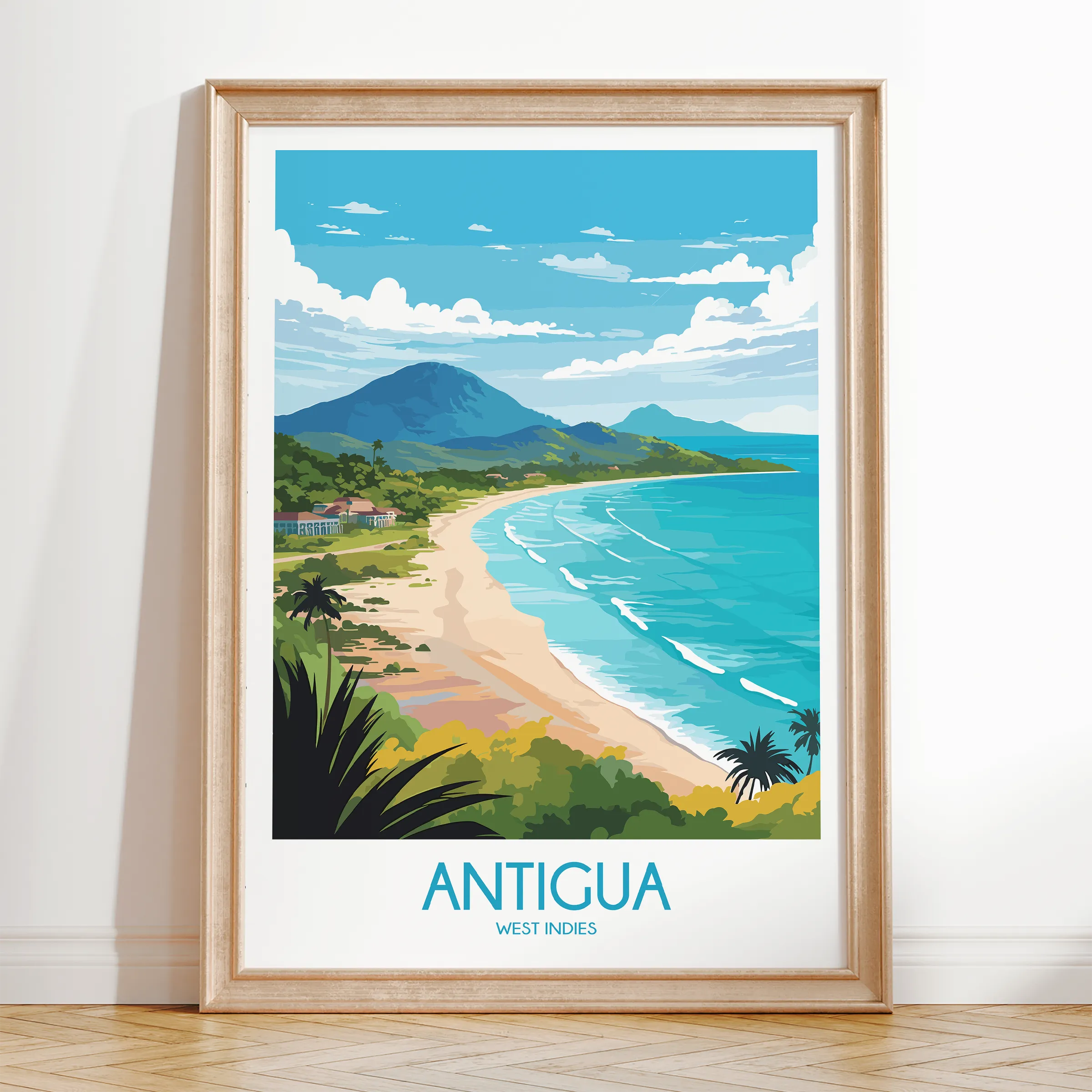 Antigua Destination Art Gift
