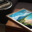 Antigua Retro Travel Illustration