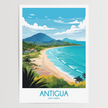 Antigua Scenic Landscape Art