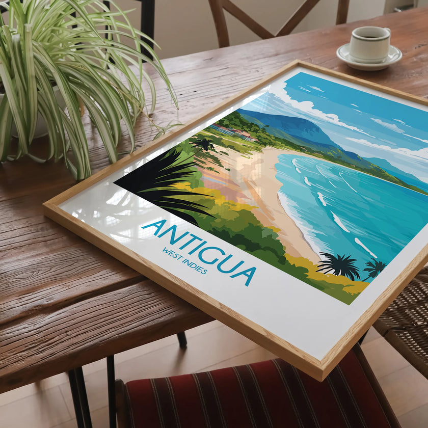 Antigua Souvenir Poster Print