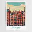 Antwerp Minimalist Wall Art