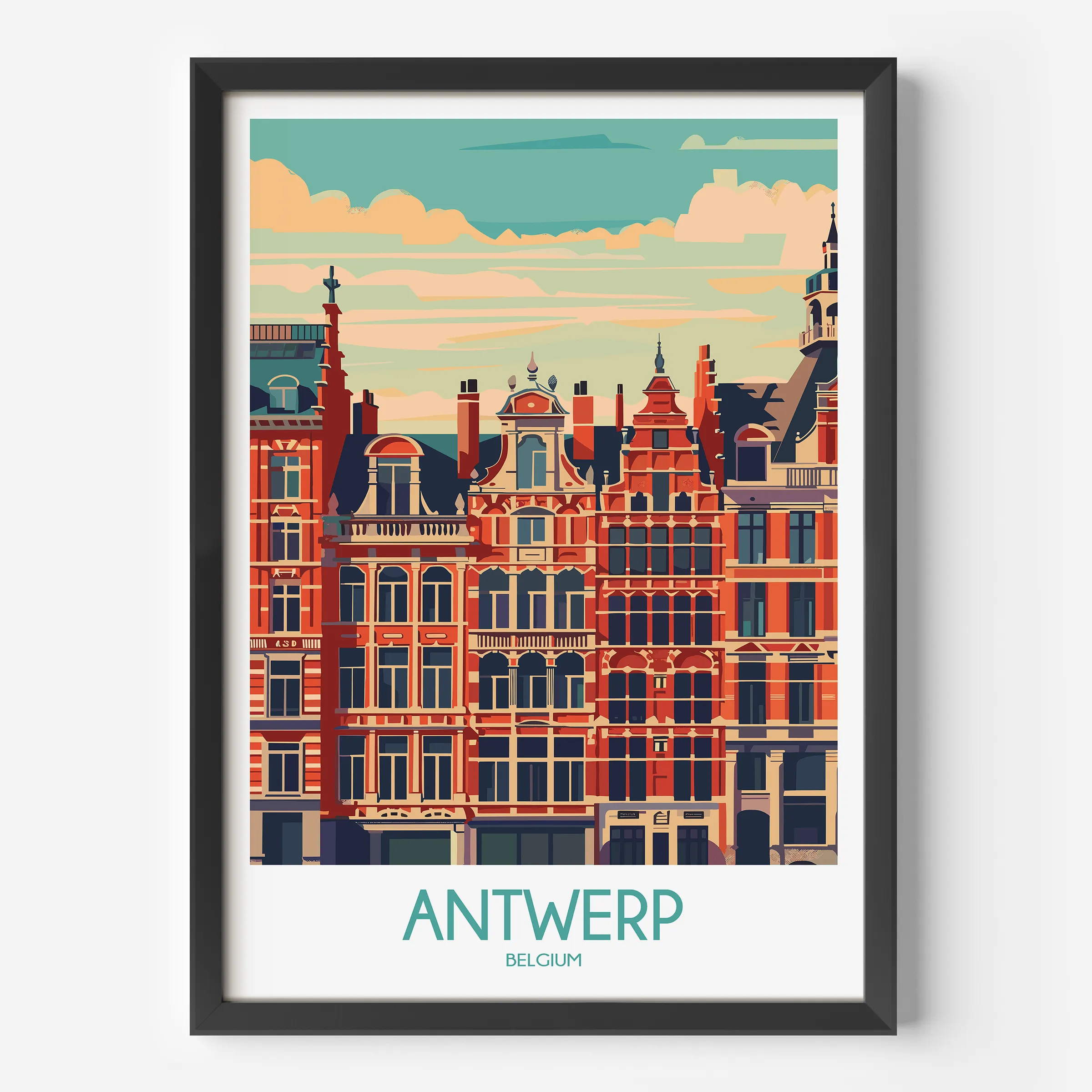 Antwerp Travel Memory Gift
