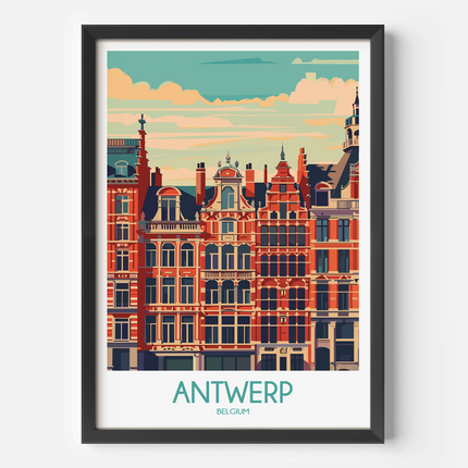 Antwerp Travel Memory Gift