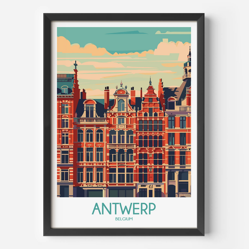 Antwerp Travel Memory Gift