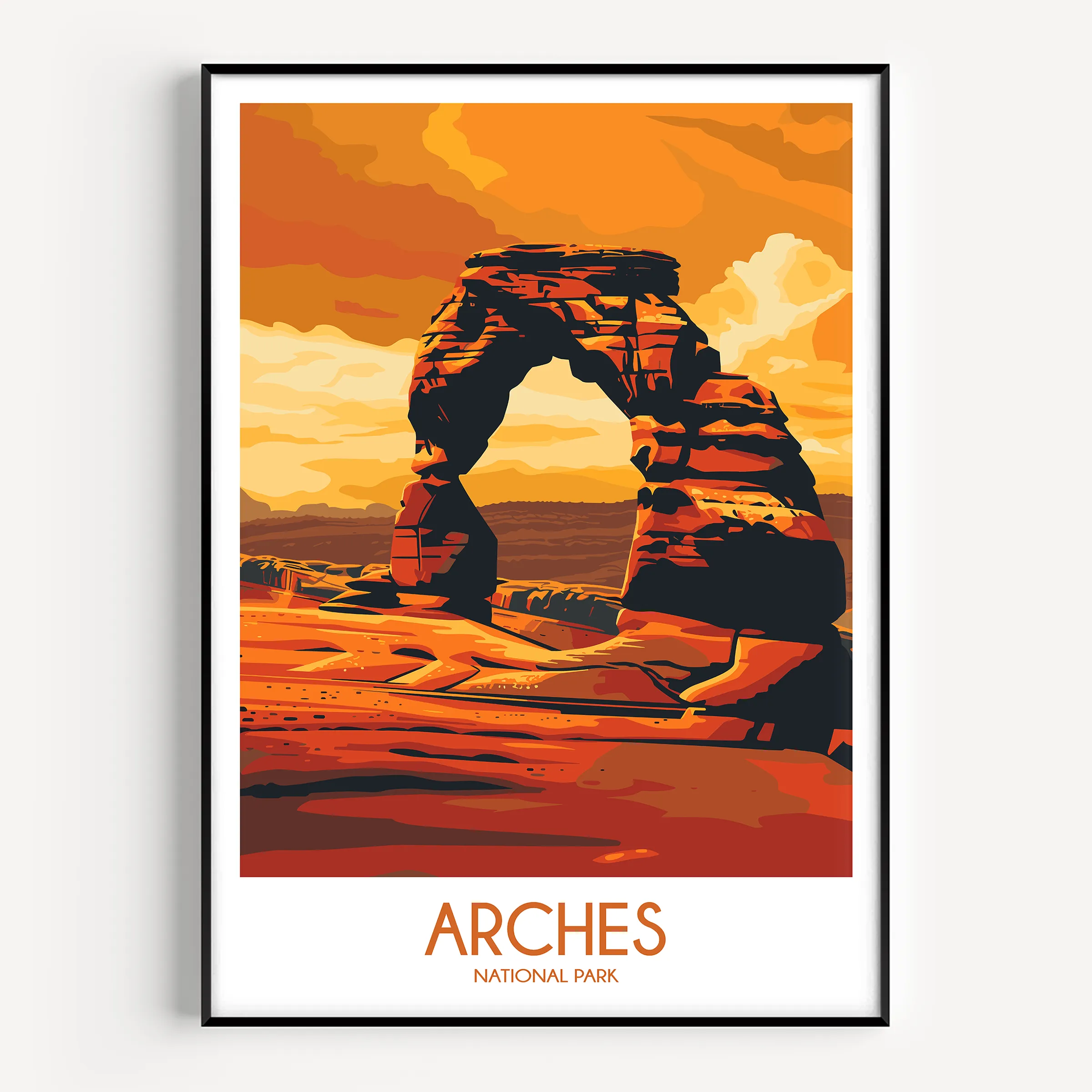 Arches Minimalist Wall Art