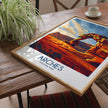 Arches Modern Travel Poster