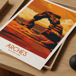 Arches Scenic Landscape Art