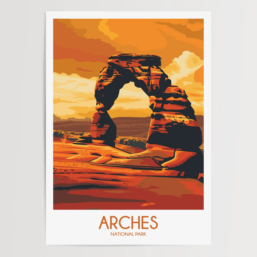 Arches Travel Memory Gift