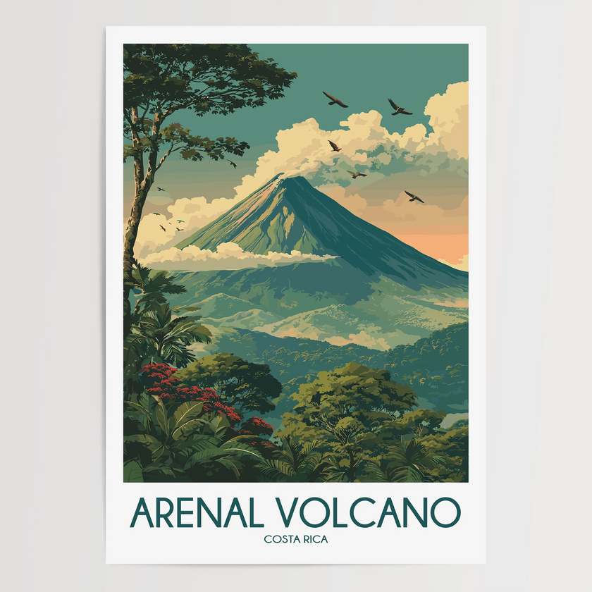 Arenal Volcano Gallery Quality Print