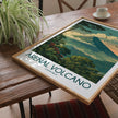 Arenal Volcano Home Office Decor