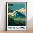 Arenal Volcano Home Office Decor