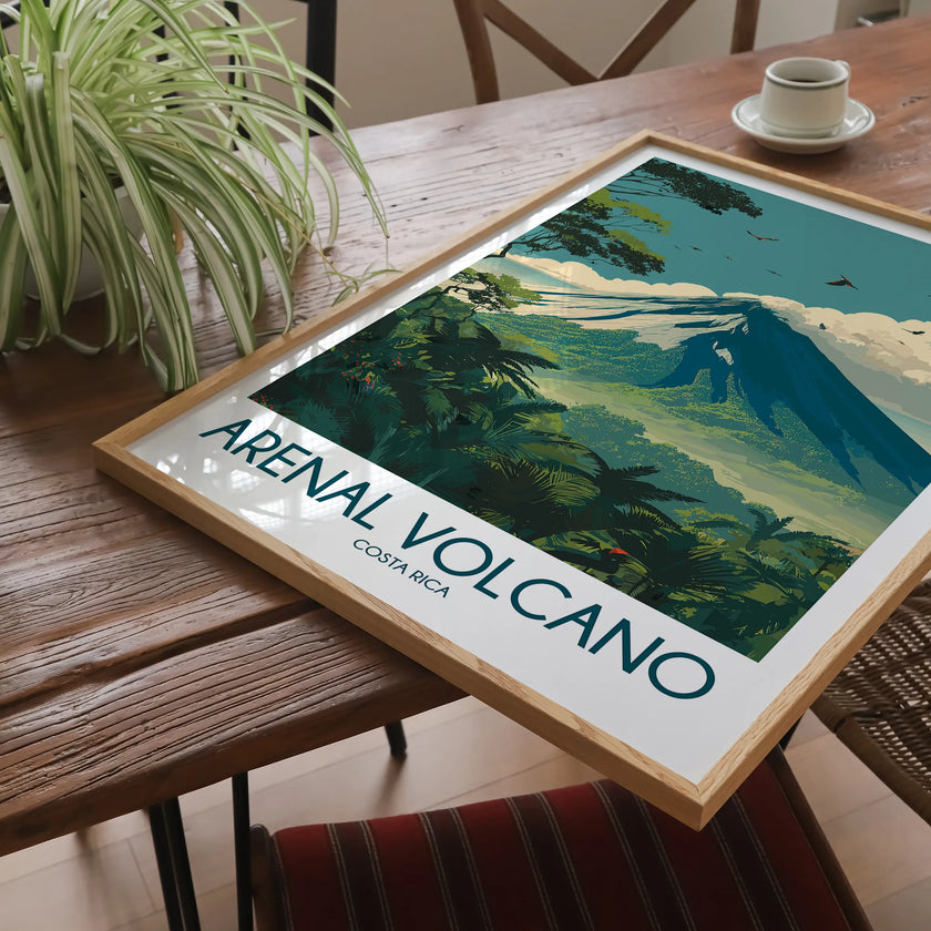 Arenal Volcano Travel Memory Gift