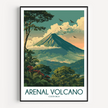 Arenal Volcano Travel Memory Gift