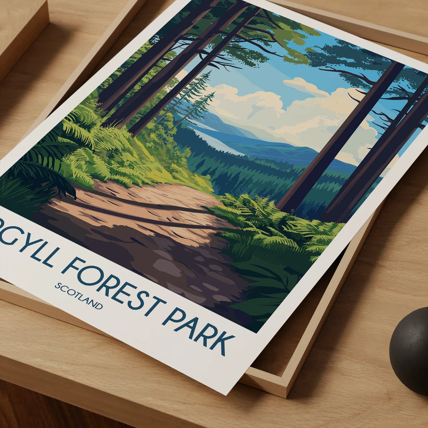 Argyll Forest Park Minimalist Wall Art