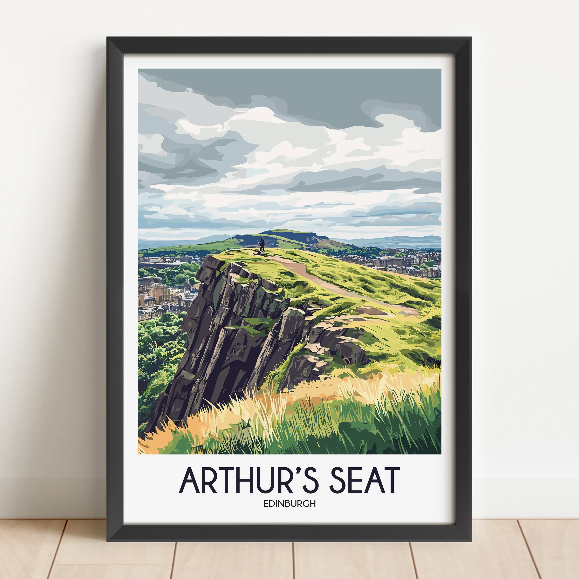 Arthur'S Seat Destination Art Gift