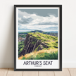 Arthur'S Seat Destination Art Gift