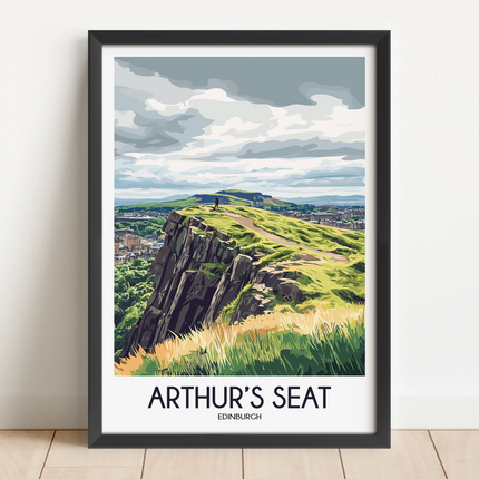 Arthur'S Seat Destination Art Gift