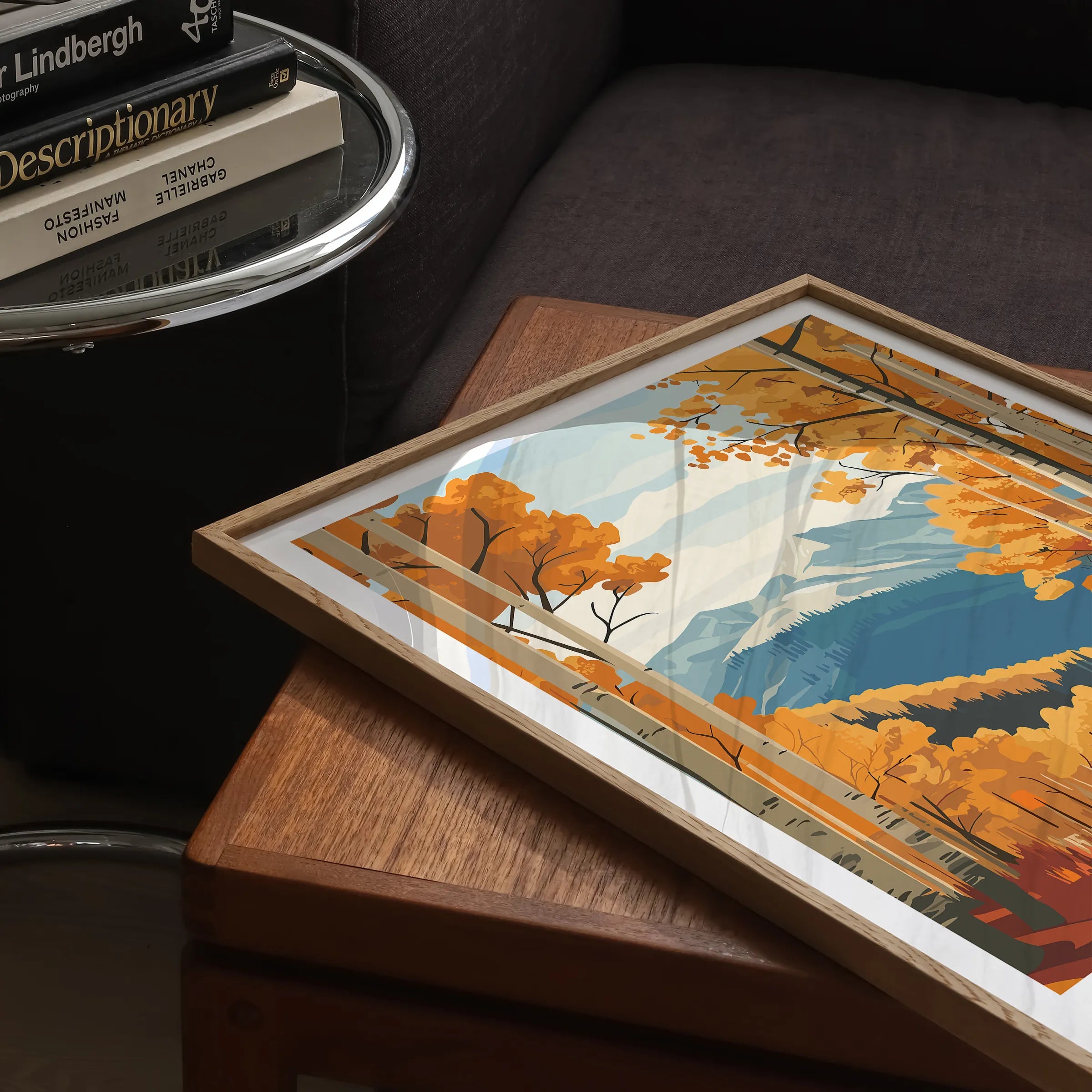 Aspen Vintage Style Print